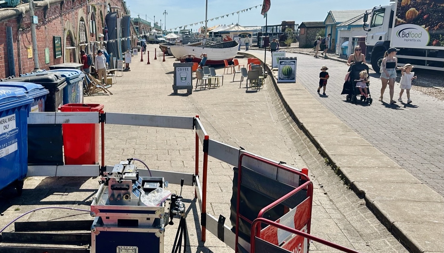 Fibre build setup and delivery work