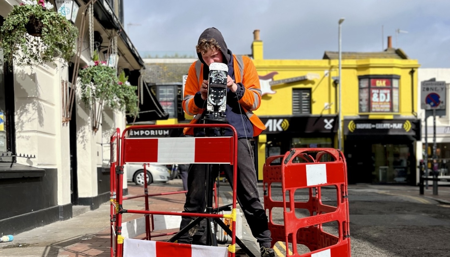 Fibre splicing work supporting local connectivity
